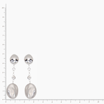 серебряные серьги без камней 57207308